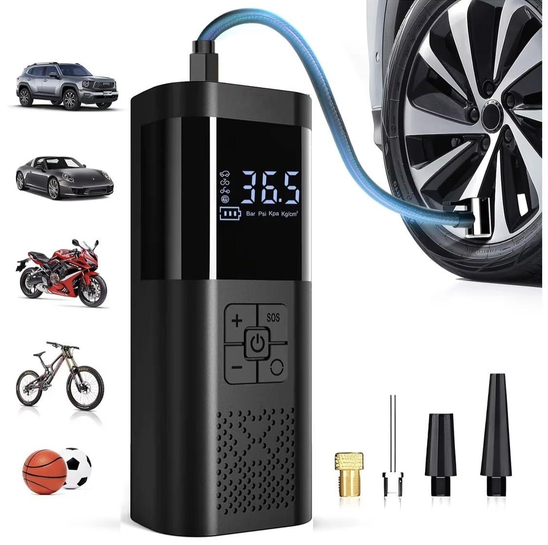 LYSEE Pro Air smart tire inflator